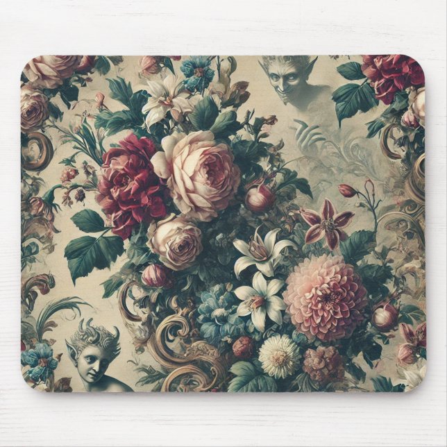 Alfombrilla De Ratón Diablos de Dandy - Victoriano gótico (Frente)