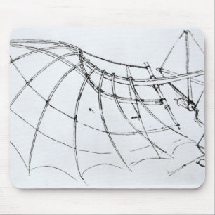 Alfombrilla De Ratón Diagrama de un ala mecánica