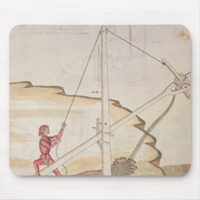 Alfombrilla De Ratón Diagrama de un método de suministrar el agua (Frente)