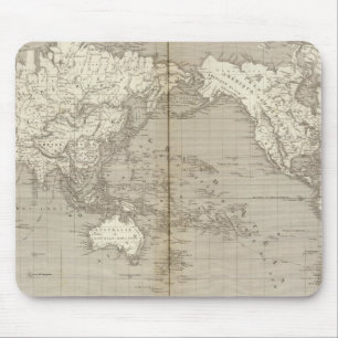 Alfombrilla De Ratón Diagrama del plano del sistema solar