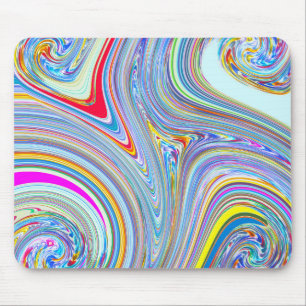 Alfombrilla De Ratón Diamante de imitación 5 Swirl Mousepad