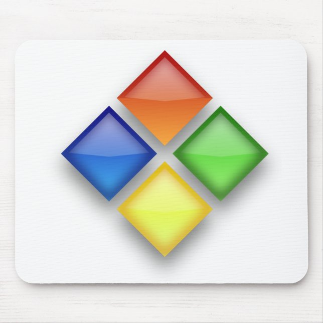 Alfombrilla De Ratón Diamante de Windows (Frente)