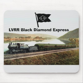 Alfombrilla De Ratón Diamante negro de LVRR expreso