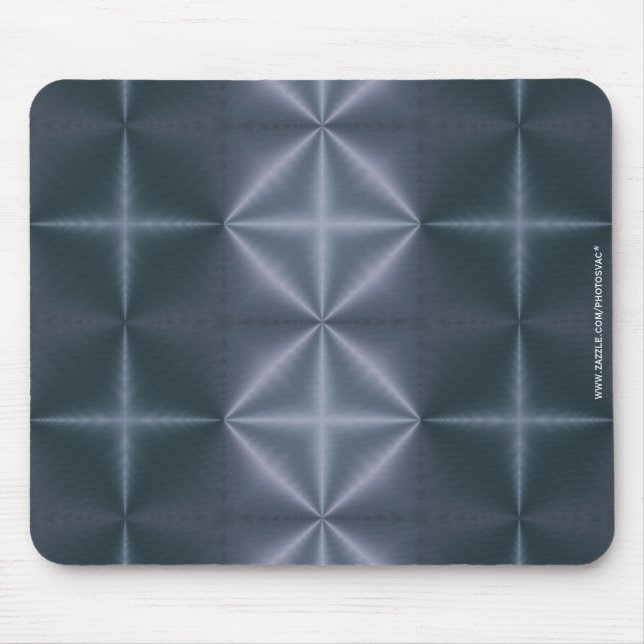 Alfombrilla De Ratón Diamantes Azules (Frente)