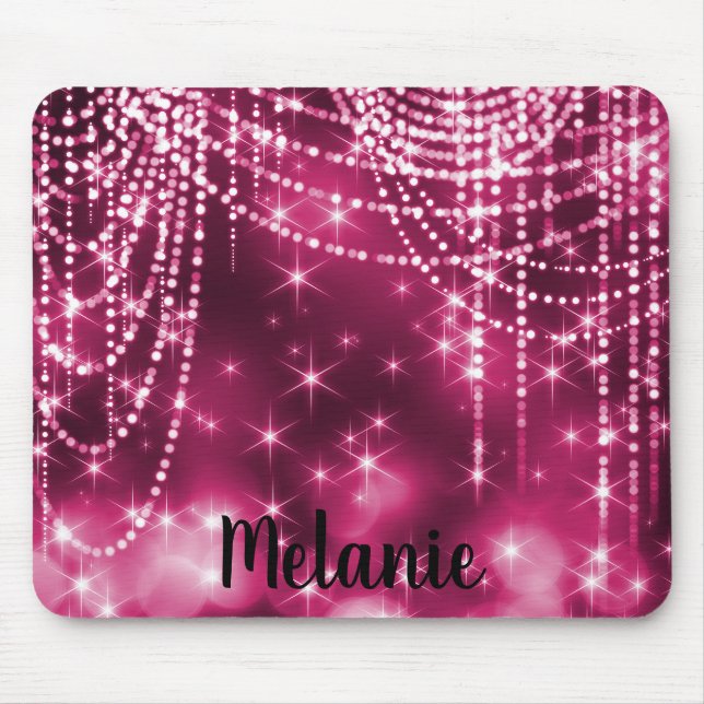 ALFOMBRILLA DE RATÓN DIAMANTES DE DERRAME NEGRO PINO BLACK (Frente)