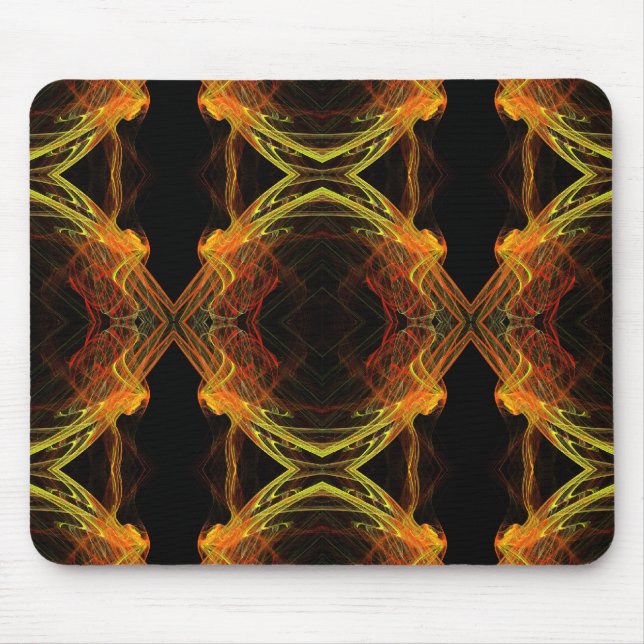 Alfombrilla De Ratón Diamond Fractal Mousepad (Frente)