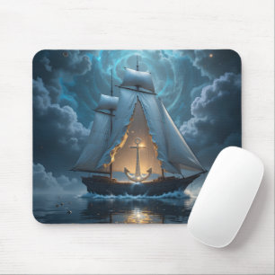Alfombrilla De Ratón Diamond Sailboat Dream