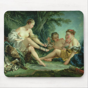 Alfombrilla De Ratón Diana después de la caza, 1745
