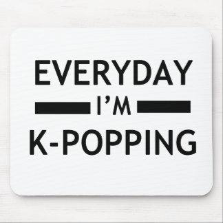 Alfombrilla De Ratón ¡Diario soy K-POPPING!