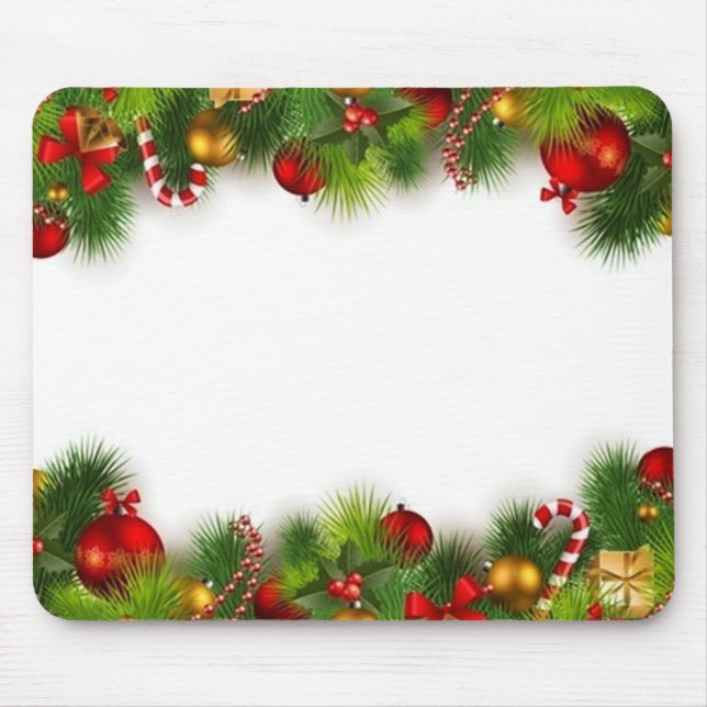 Alfombrilla De Ratón días de fiesta (Frente)