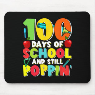 Alfombrilla De Ratón Días Y Aún Así Poppin Kids Costume 100º Día De Sc