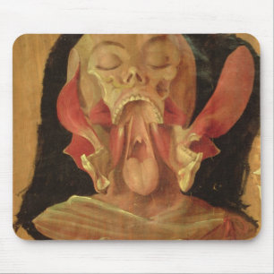 Alfombrilla De Ratón Dibujo anatómico de la cabeza