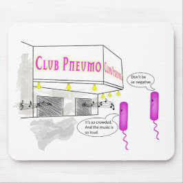 Alfombrilla De Ratón Dibujo animado de la microbiología