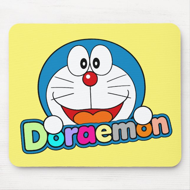 Alfombrilla De Ratón Dibujo de Doraemon adorable (Frente)