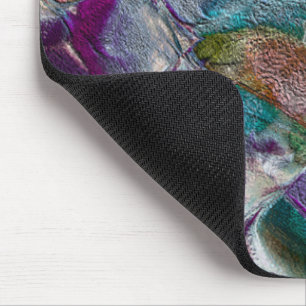 Alfombrilla De Ratón Dibujo de flores apenas visibles en un estilo muy 