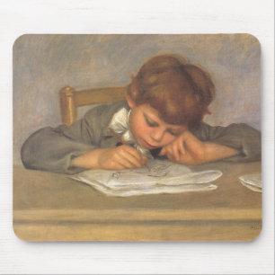 Alfombrilla De Ratón Dibujo de Jean por Pierre Renoir, Arte Antiguo Fin