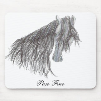 Alfombrilla De Ratón Dibujo del caballo de Paso Fino