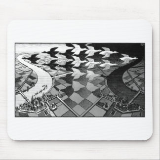 Alfombrilla De Ratón Dibujo original famoso "día y noche"