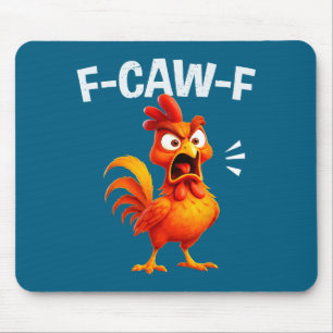 Alfombrilla De Ratón Dicho de humor de gallo Dicho divertido de gallina