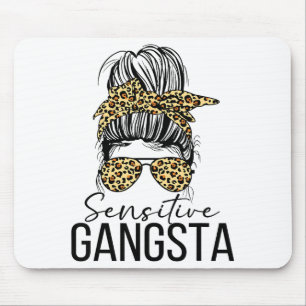 Alfombrilla De Ratón Dicho de meme divertido de gánster sensible y gáng