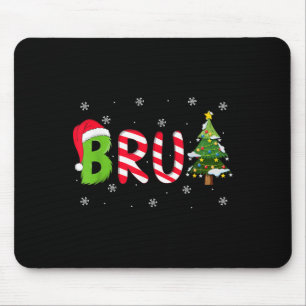 Alfombrilla De Ratón Dicho de Navidad Bruh Hermano Divertido Hombres Ch