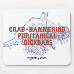 Alfombrilla De Ratón Dickbags puritano