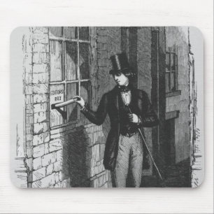 Alfombrilla De Ratón Dickens que coloca su primer literario