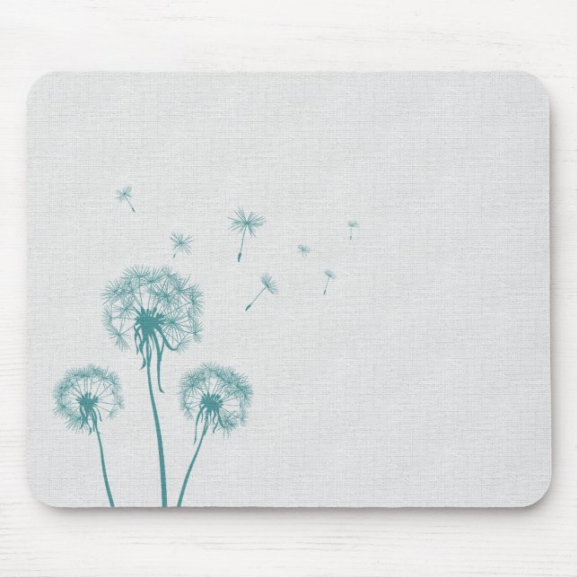 Alfombrilla De Ratón diente de león Mousepad (Frente)