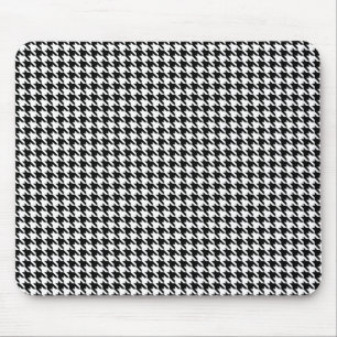 Alfombrilla De Ratón Diente de perros blanco y negro Mousepad