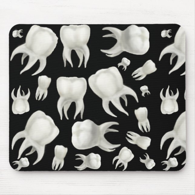 Alfombrilla De Ratón Diente ideal Mousepad del dentista (Frente)