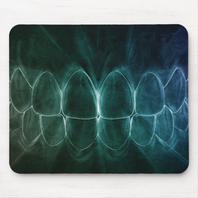 Alfombrilla De Ratón Dientes Perfectos Bite Dentist Mousepad (Frente)