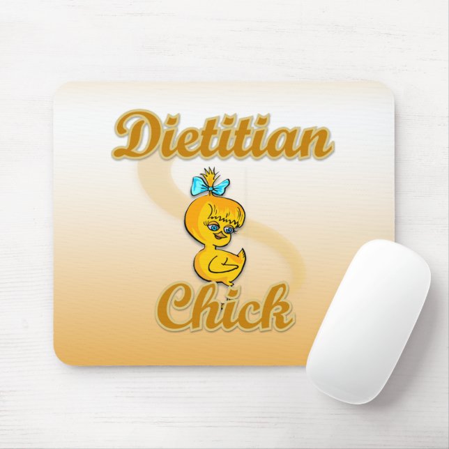 Alfombrilla De Ratón Dietitian Chick (Con ratón)
