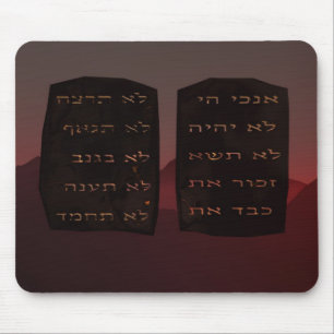 Alfombrilla De Ratón Diez mandamientos
