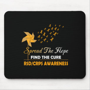 ALFOMBRILLA DE RATÓN DIFUNDIR LA ESPERANZA DE CONCIENCIA DE LOS CRPS RS