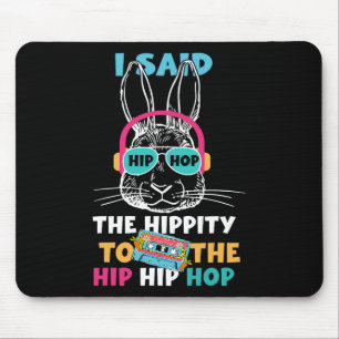 Alfombrilla De Ratón Dije cadera La caderita para saltar Hip Hop Bunny 