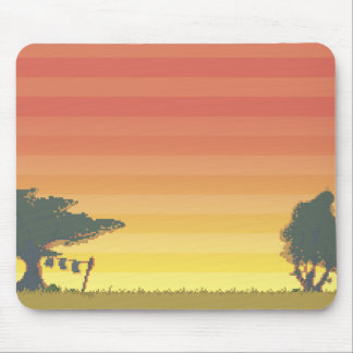 Alfombrilla De Ratón Dikdik - puesta del sol Mousepad