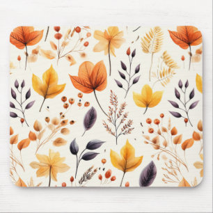 Alfombrilla De Ratón Dilo con hojas de otoño 2 -