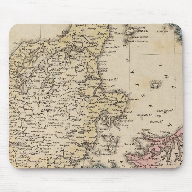 Alfombrilla De Ratón Dinamarca (Frente)