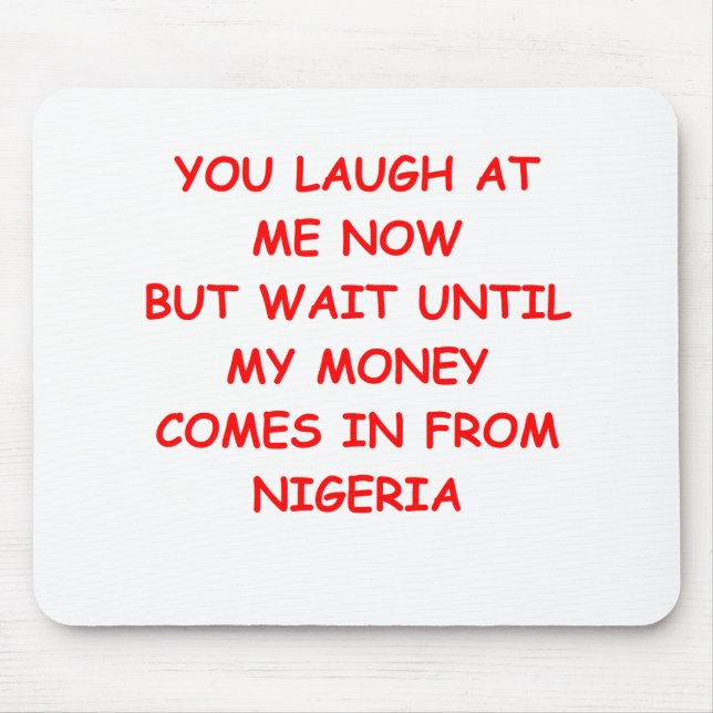 Alfombrilla De Ratón dinero (Frente)