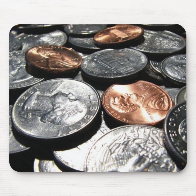Alfombrilla De Ratón Dinero suelto (Frente)