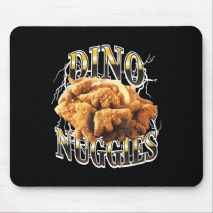 Alfombrilla De Ratón Dino Nuggies Nuevo Gracioso Para Camisetas Hombres