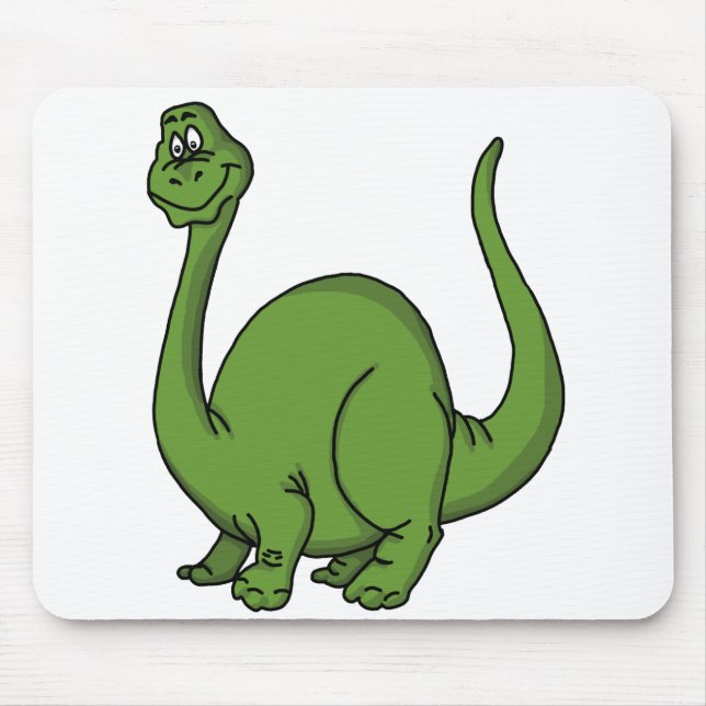 Alfombrilla De Ratón Dino verde (Frente)