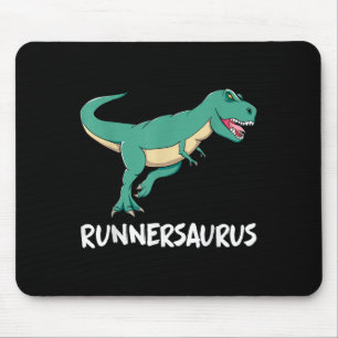Alfombrilla De Ratón Dinosaur T-rex Dino Funny Ejercicio Cardio Running