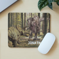 Dinosaur Tyrannosaurus Triceratops Personalizado