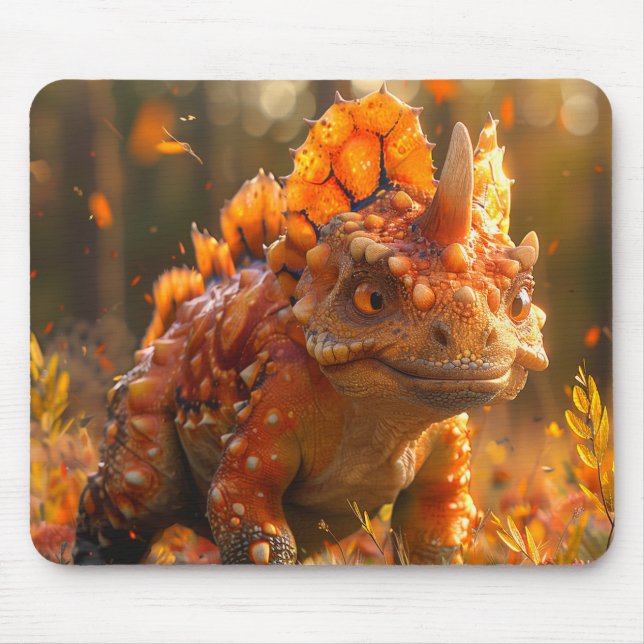 Alfombrilla De Ratón Dinosaurio (Frente)