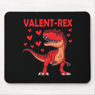 Alfombrilla De Ratón Dinosaurio Día de San Valentín Trex T Rex Niño Niñ