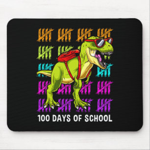 Alfombrilla De Ratón Dinosaurio T Rex 100 días de dinosaurio escolar T 