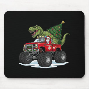 Alfombrilla De Ratón Dinosaurio T Rex Navidad Santa Niños Hombres Niñas