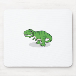 Alfombrilla De Ratón Dinosaurio verde de Rex del Tyrannosaurus (T-Rex)