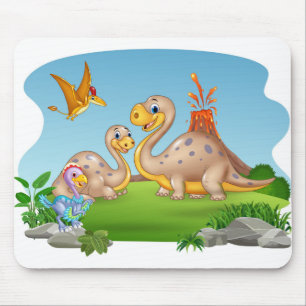 Alfombrilla De Ratón Dinosaurios